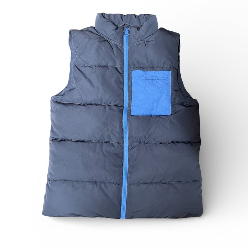 Cat & Jack Blue Color Block Vest, size XL